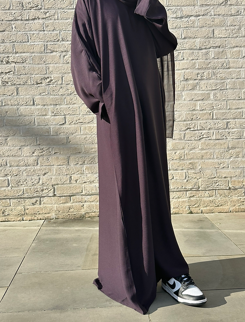 Plum ripple abayah