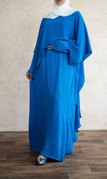 Blue Cape abayah set