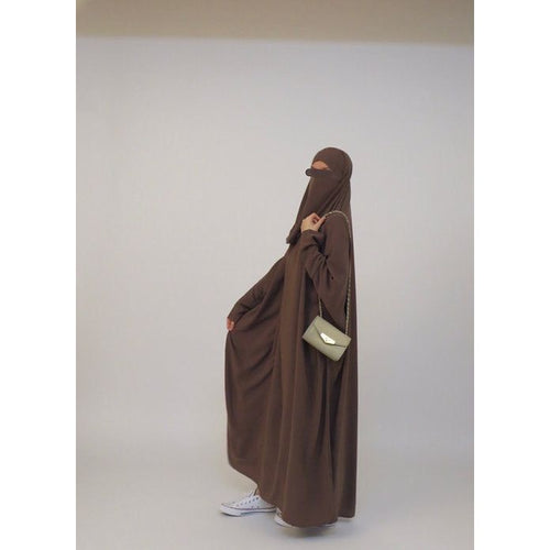 1 piece Jilbaab- Mocha