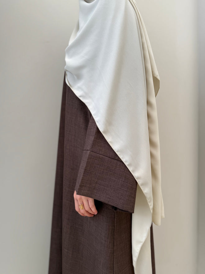 Ramadan Chocolate ZIP abayah