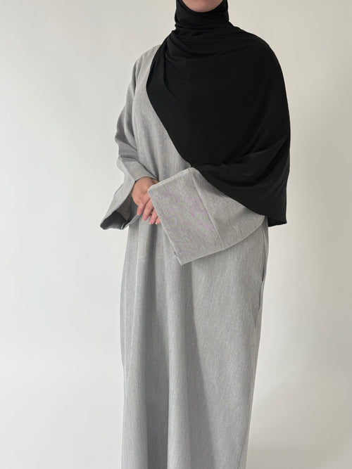 Light Grey abayah