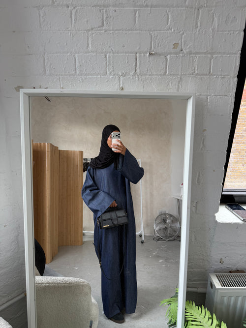 Denim pocket dress