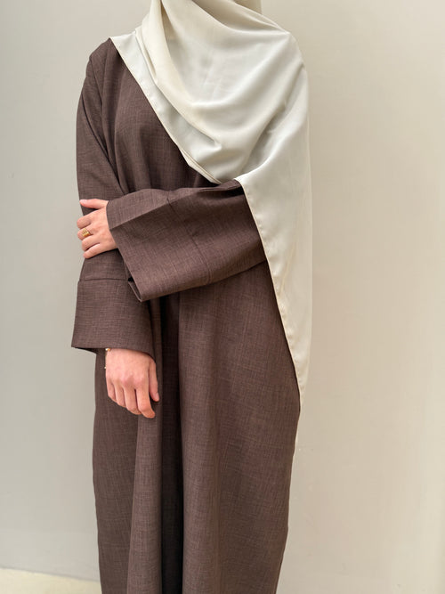 Ramadan Chocolate ZIP abayah