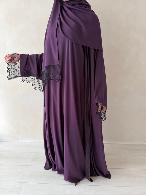 Midnight Purple Lace (3-piece Set)