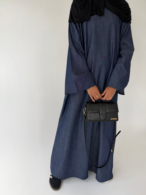 Denim pocket dress