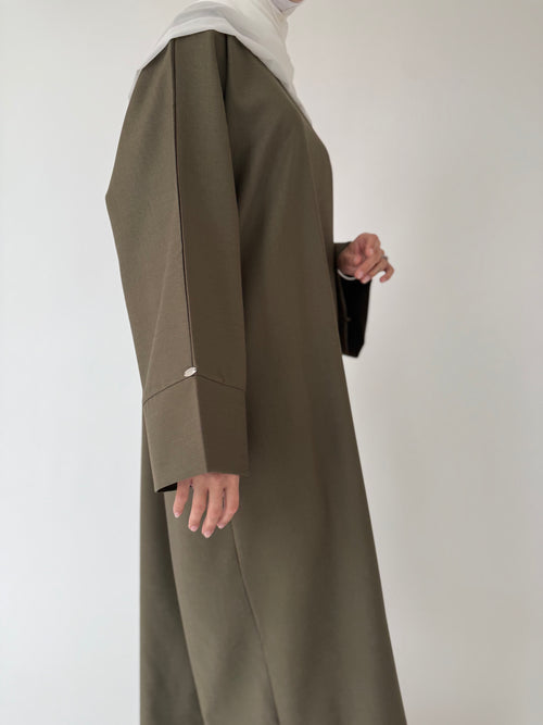 Khaki abayah