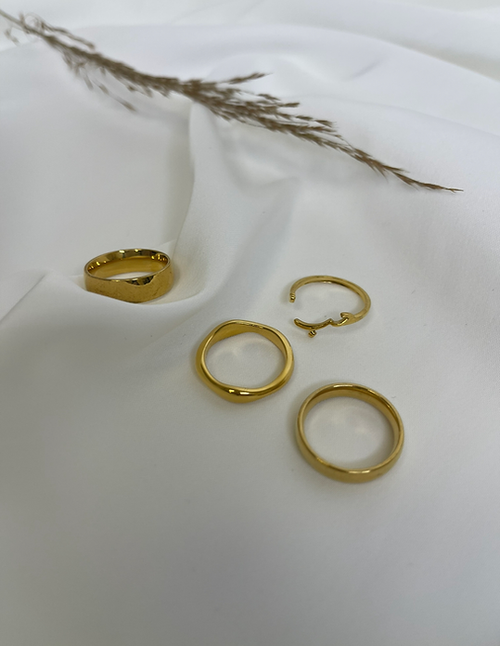 Gold Love Ring