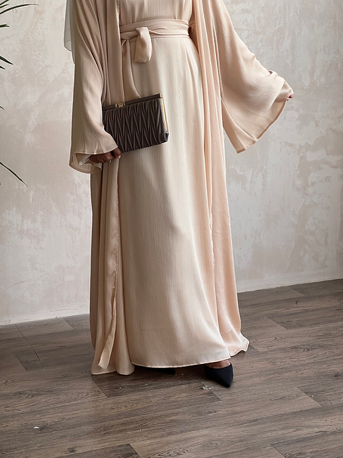 Lina open abayah: sand