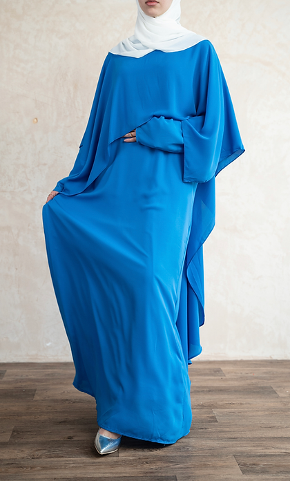 Blue Cape abayah set