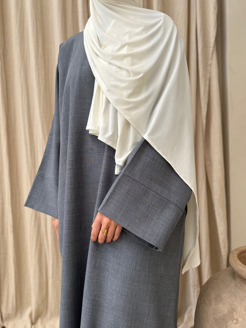 Ramadan Charcoal-Blue abayah