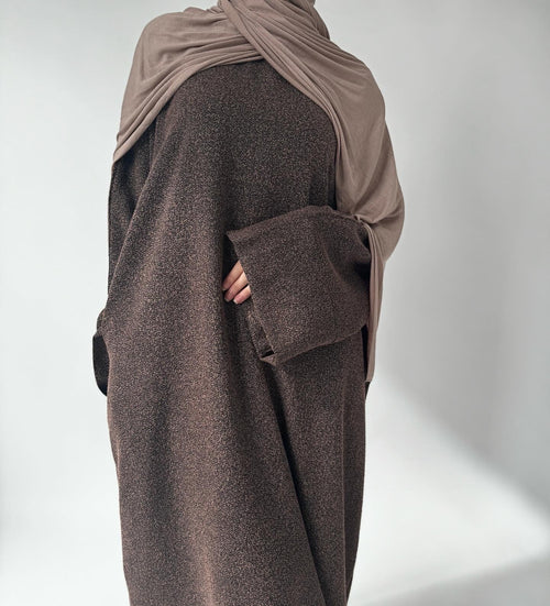 Brown Winter Abayah