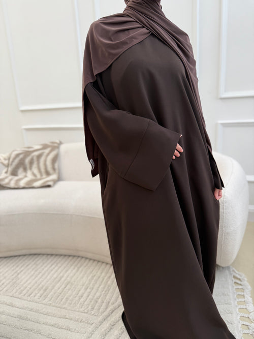 Soft Walnut abayah