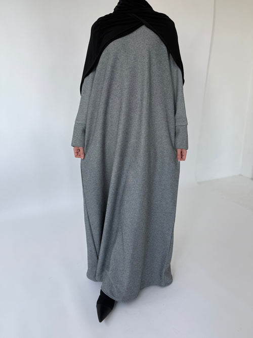 Steel Winter Abayah
