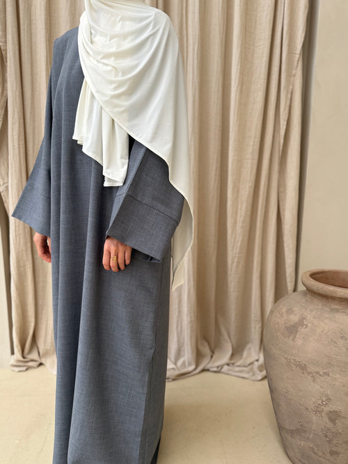 Ramadan Charcoal-Blue abayah