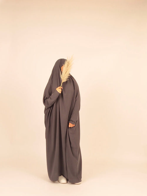 1-piece Jilbaab- Taupe grey