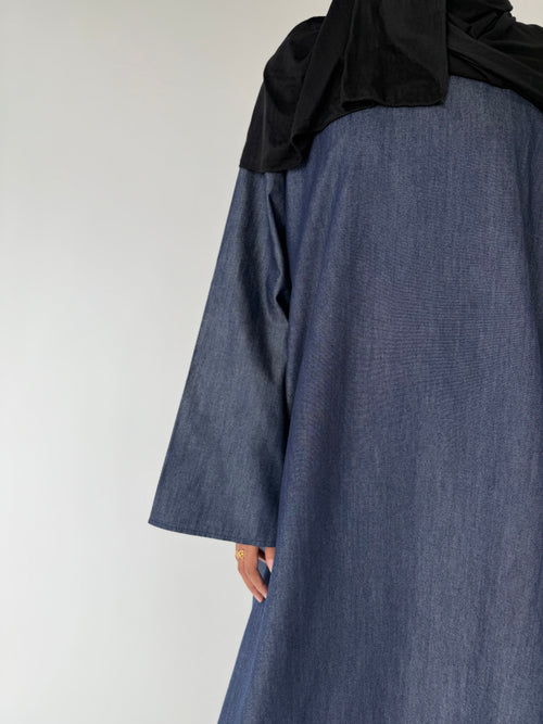 Denim pocket dress