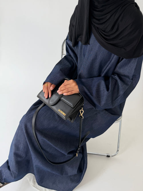 Denim pocket dress