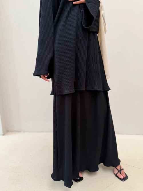 Dania co-ord Set: Black