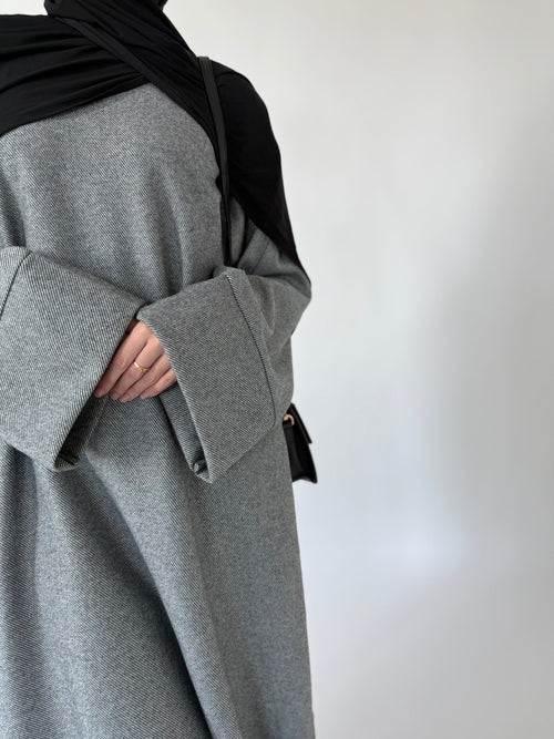 Steel Winter Abayah