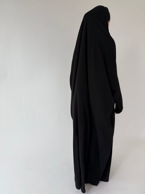 1 piece Jilbaab- Black