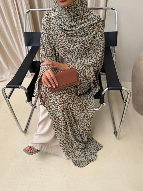 Daisy print Set: Blue