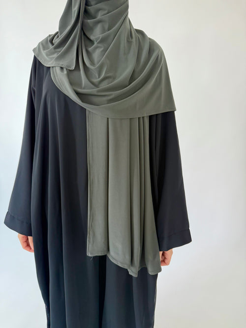 Muted green Premium Jersey Hijaab