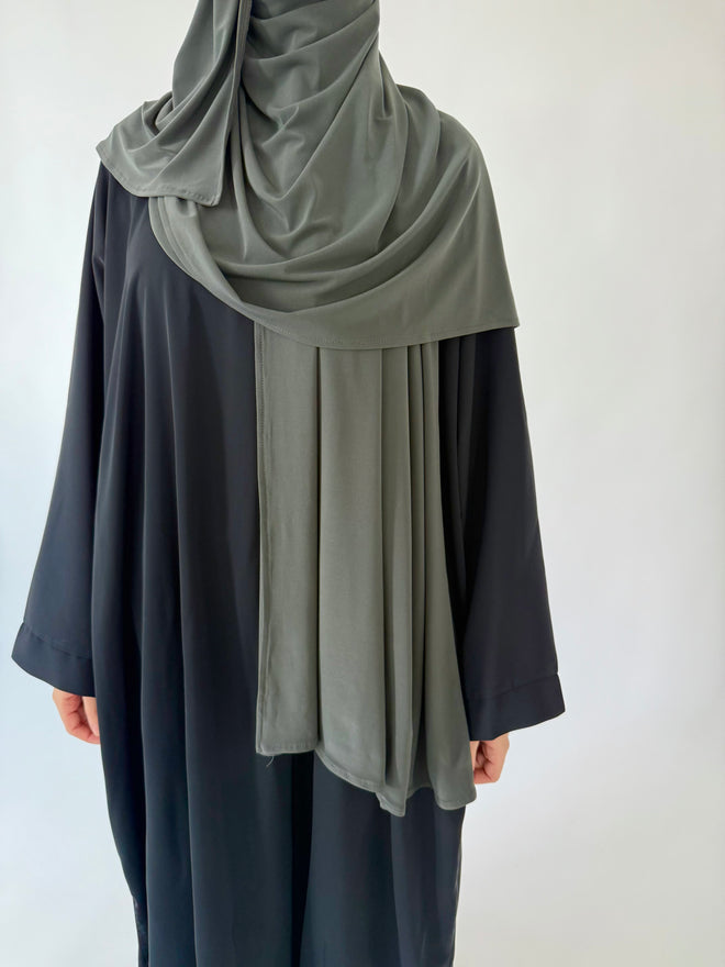 Muted green Premium Jersey Hijaab