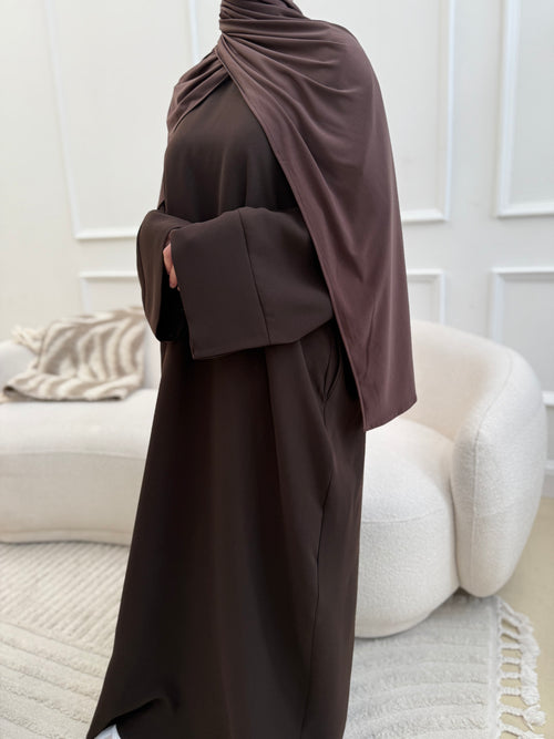Soft Walnut abayah
