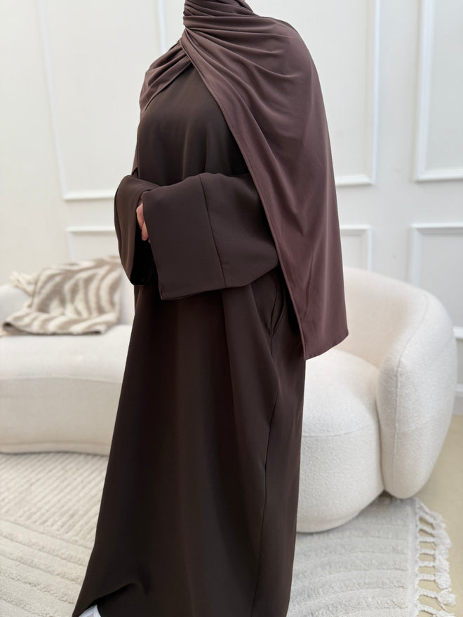 Soft Walnut abayah