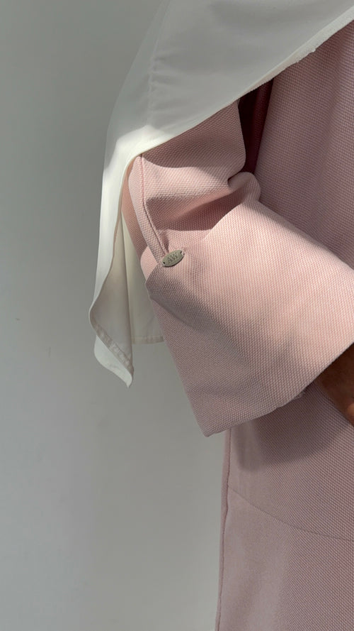 Pink Cloud Coat Abayah