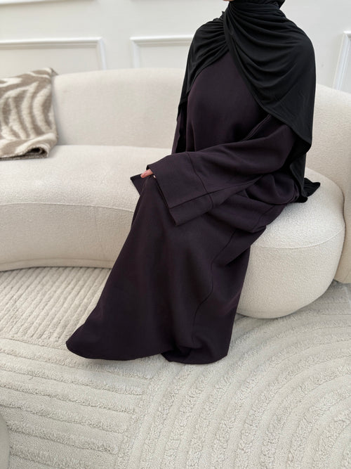 Autumn Plum Abayah (Wide)
