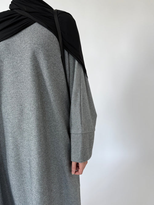 Steel Winter Abayah