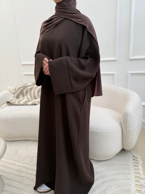 Soft Walnut abayah