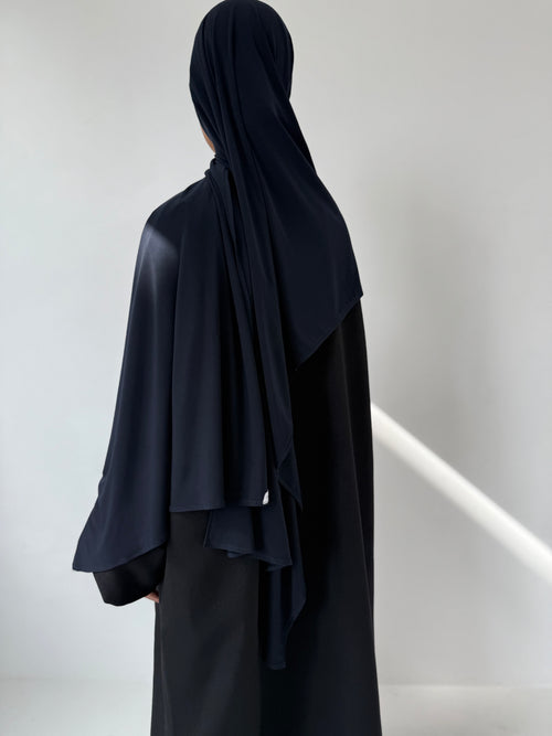 Deep Blue Premium Jersey Hijaab