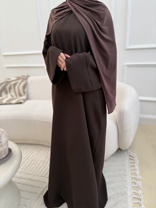 Soft Walnut abayah