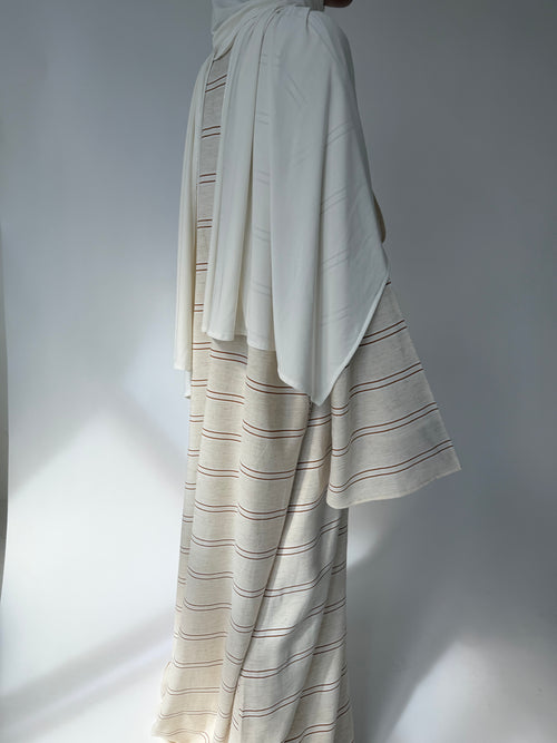 Linen stripe Dress