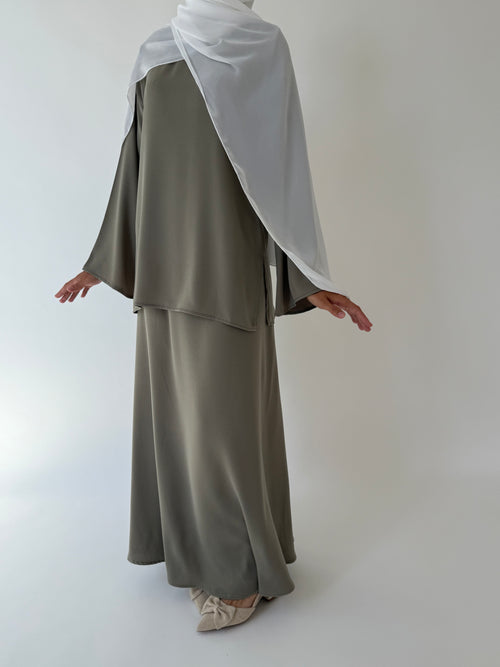 Soft Sage co-ord skirt set