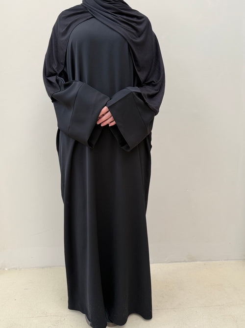 Premium Black Nida abayah
