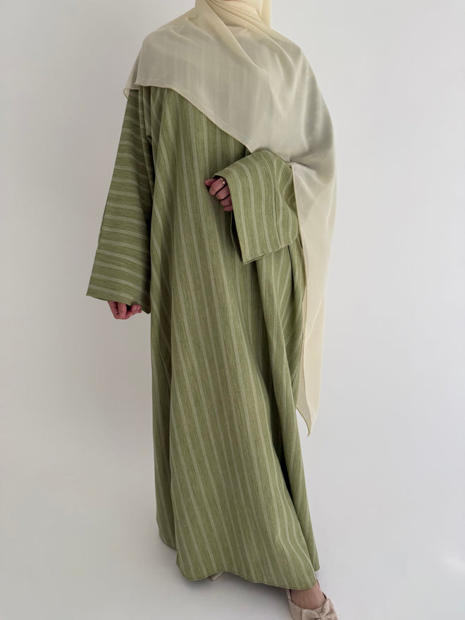 Lime Stripes abayah