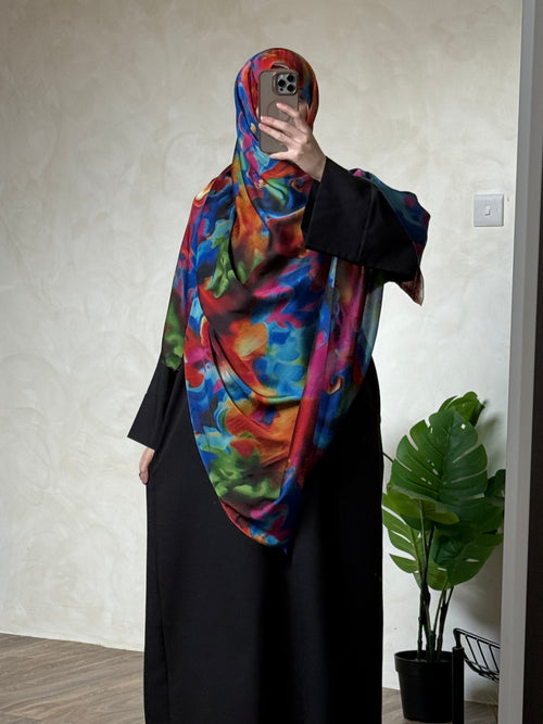 Printed Silk Hijaabs 5