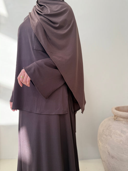 Brown Premium Jersey Hijaab