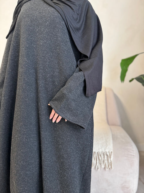 Charcoal Wool dress