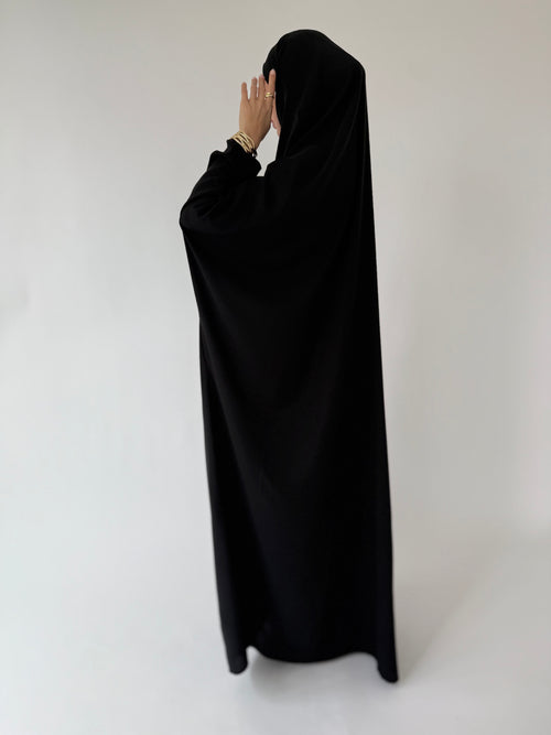 1 piece Jilbaab- Black
