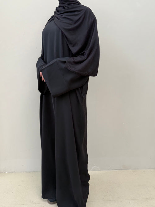 Premium Black Nida abayah