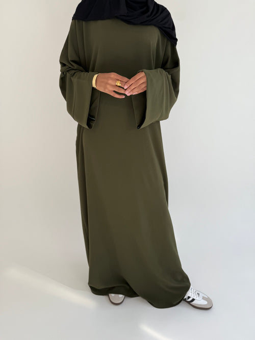 Soft Olive Abayah