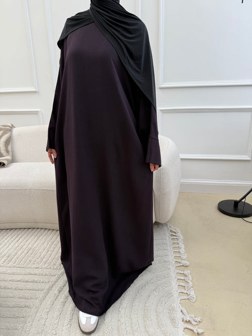 Autumn Plum Abayah (Wide)