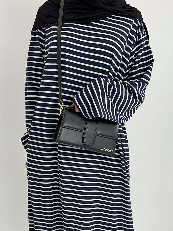 Beach blue stripe Dress