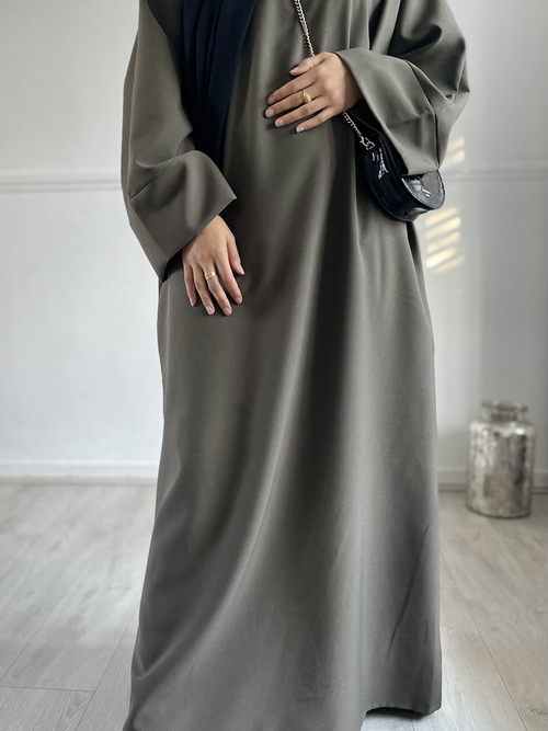 Khaki basics abayah