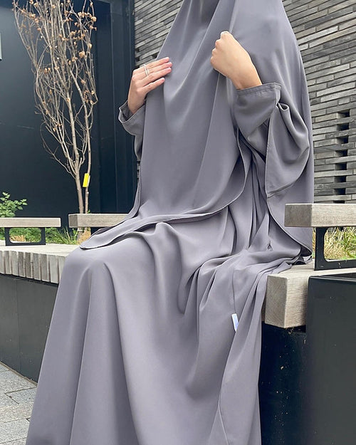 Grey Khimar