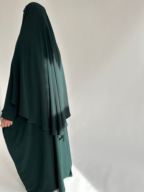 Emerald green Khimar